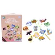 Australian Animals Threading Lacing Set